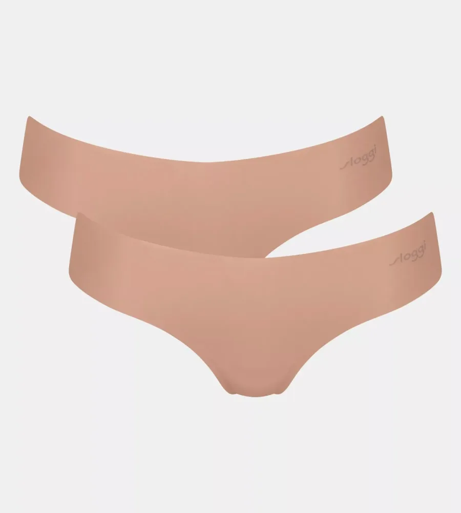 Sloggi - Duopack, String, für Damen, Taupe, Größe L