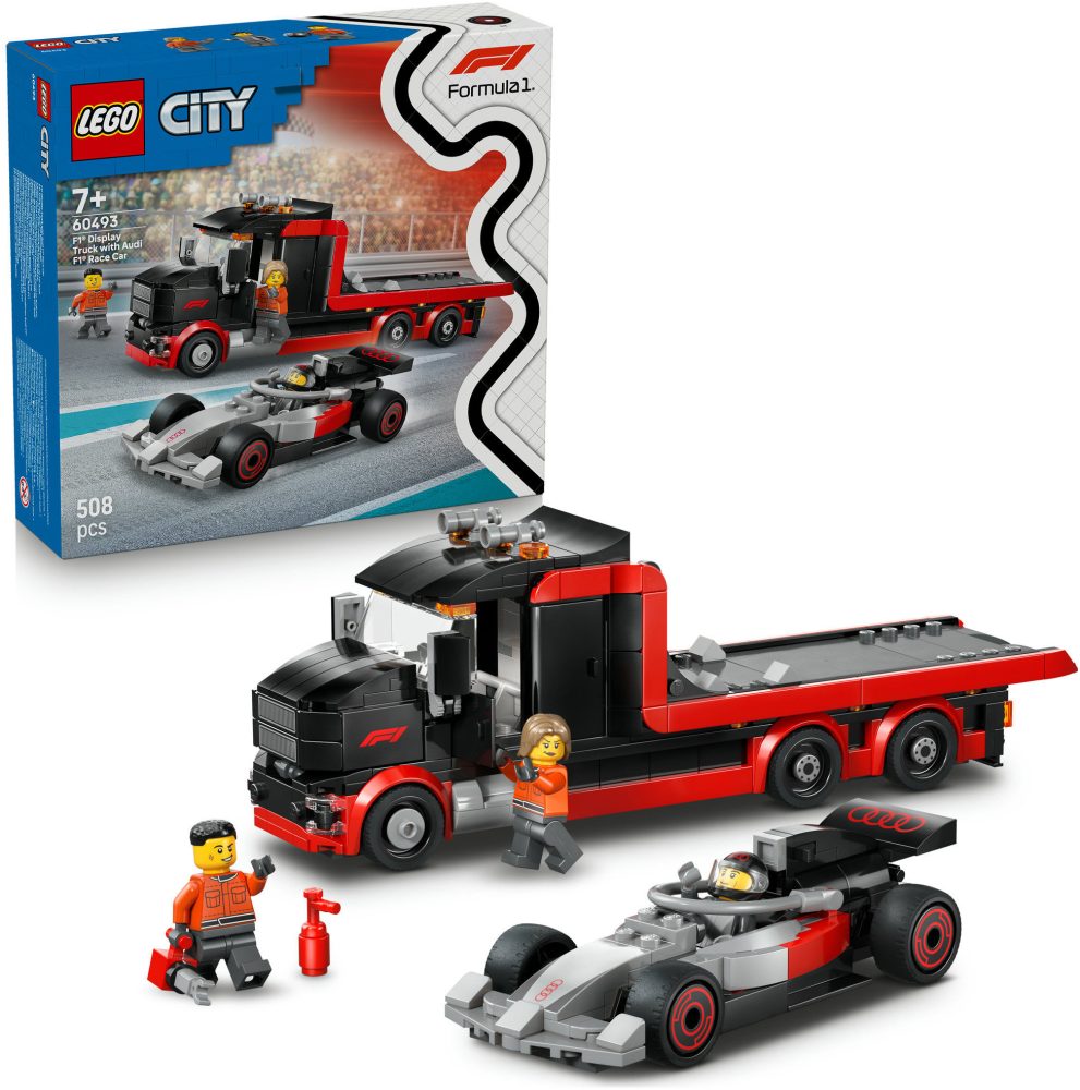Lego® City 60493 F1® Truck mit Audi F1® Rennwagen 7+ Jahre