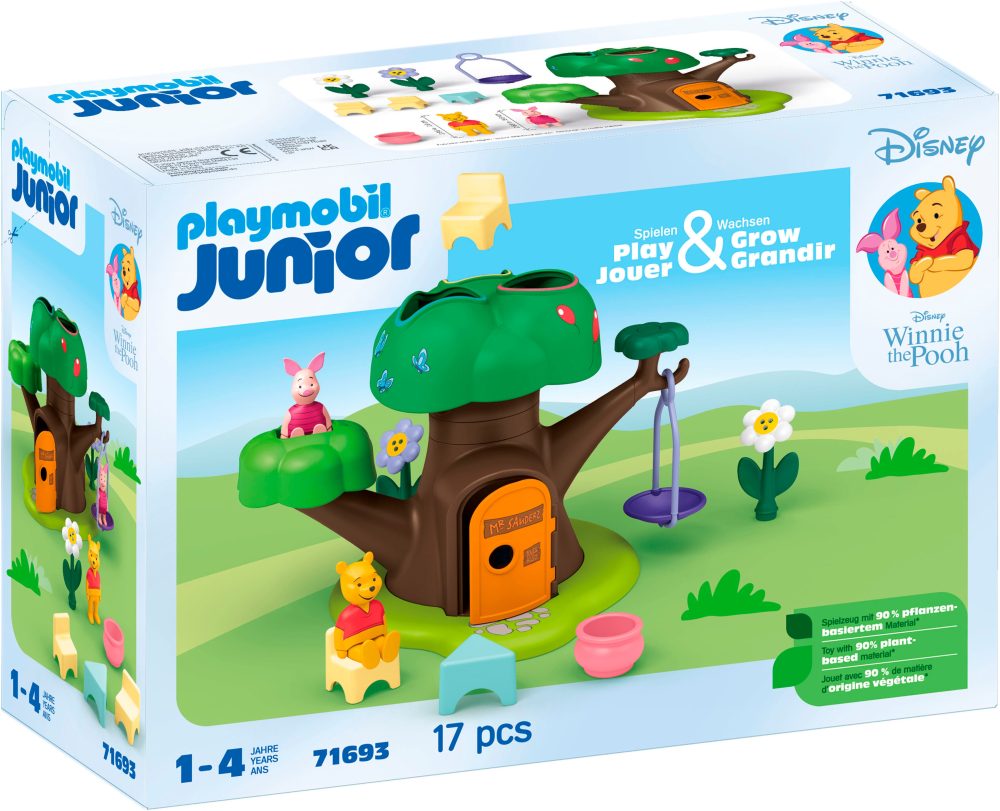71693 Junior & Disney: Winnies & Ferkels Baumhaus, Konstruktionsspielzeug