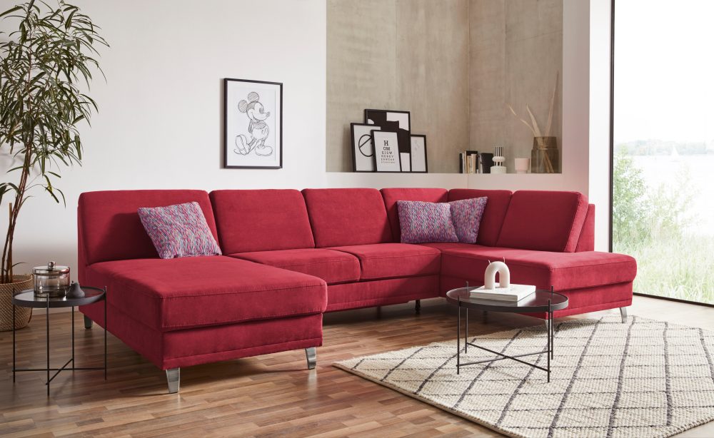 sit&more Wohnlandschaft »Clio V«, wahlweise mit Bettfunktion und Bettkasten, inklusive Federkern