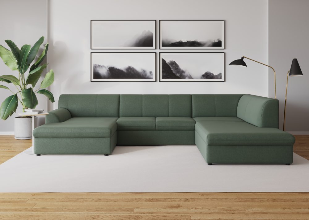 DOMO collection Wohnlandschaft »Topper«, wahlweise mit Bettfunktion