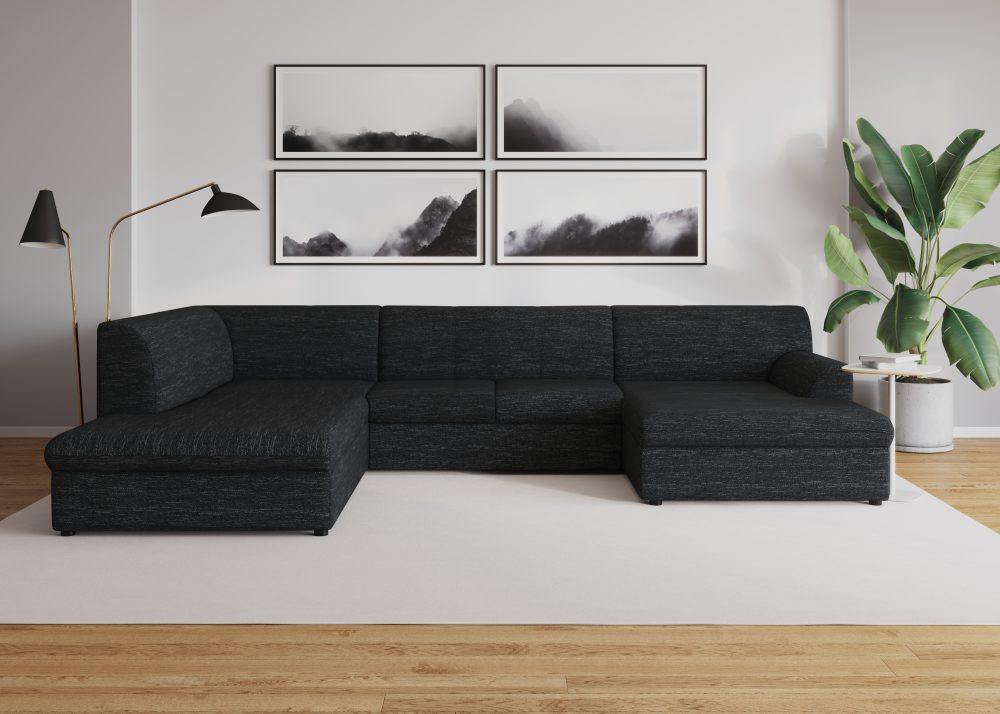 DOMO collection Wohnlandschaft »Topper«, wahlweise mit Bettfunktion