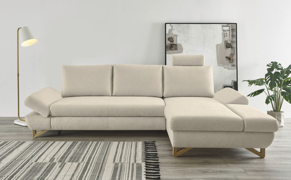 andas Ecksofa »HALSTA«, auch mit Bettfunktion (Liegefläche 245 x 138 cm)
