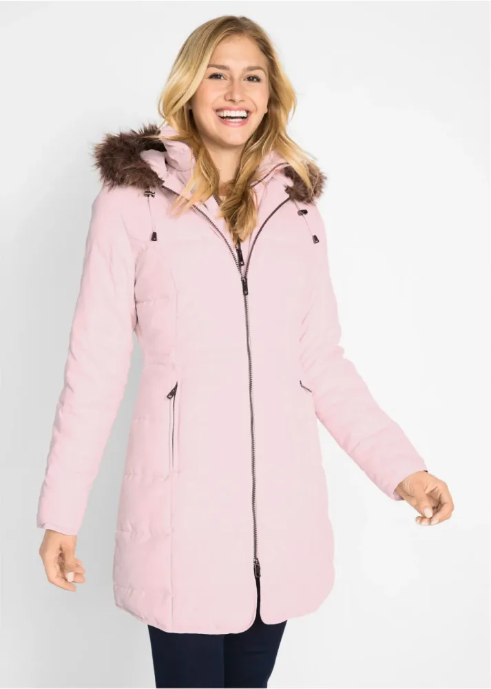 bonprix Steppjacke mit Kapuze, gefüttertrosa 38Damen