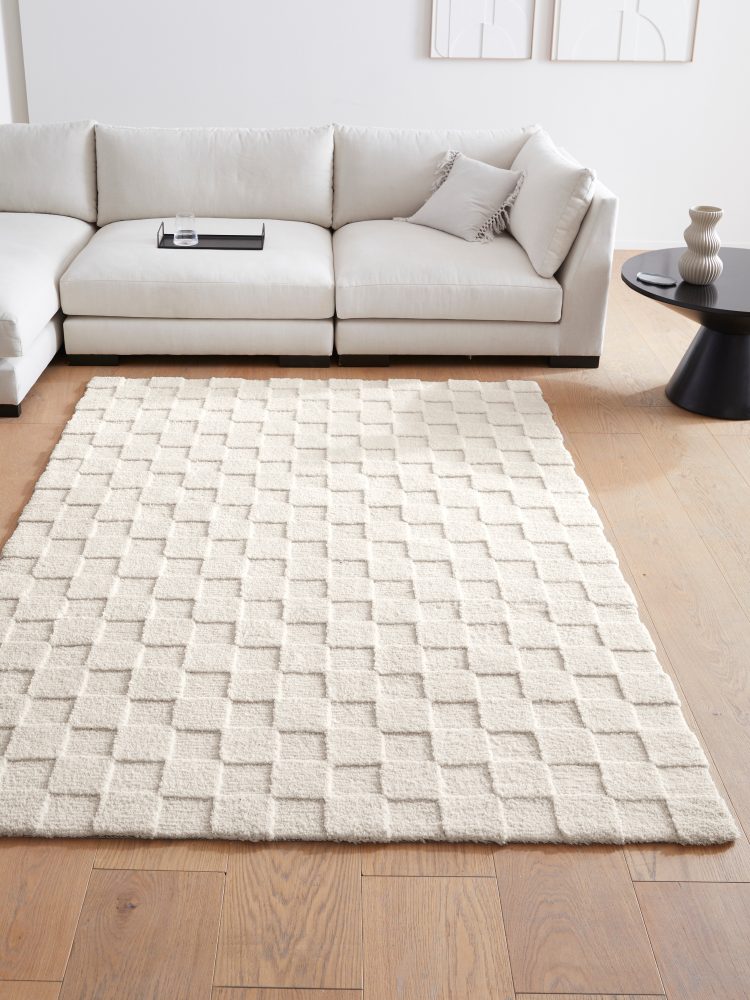 LeGer Home by Lena Gercke Teppich »Esmé«, rechteckig, Hoch-Tief-Struktur