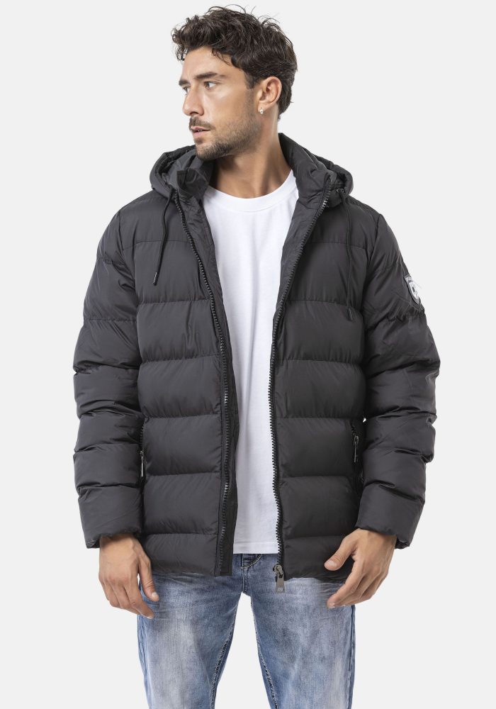 Cipo & Baxx Steppjacke, mit Kapuze
