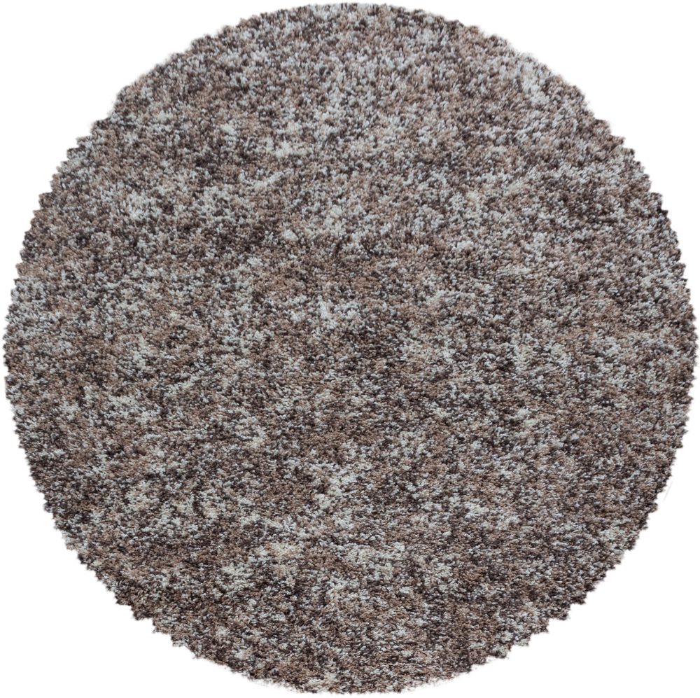 Ayyildiz Teppiche Hochflor-Teppich »Enjoy Shaggy«, rund, Wohnzimmer