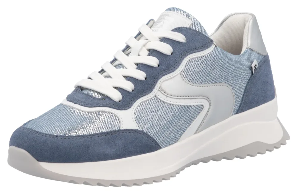 RIEKER Sport Keilsneaker, Schnürschuh, Halbschuh, Freizeitschuh im Streetwear-Style