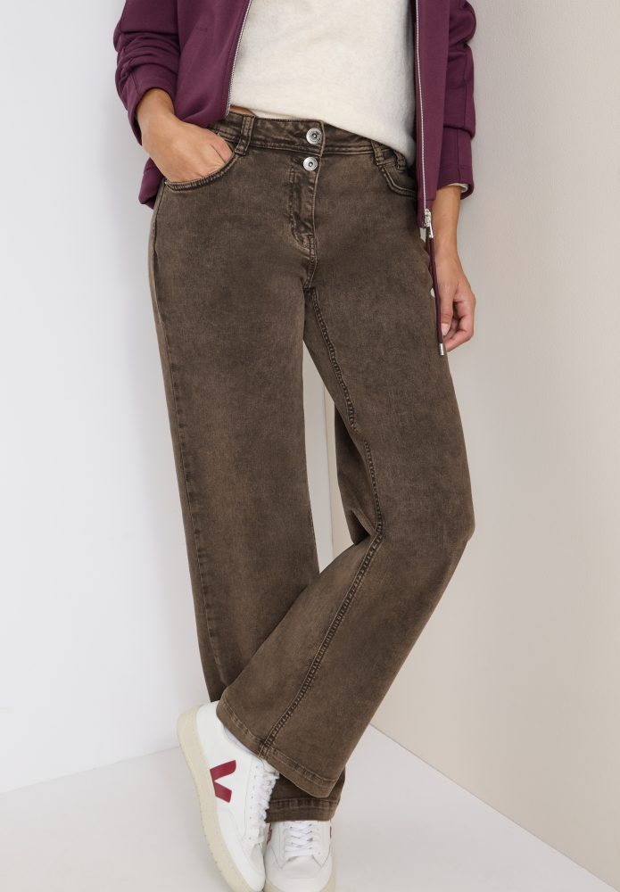 Cecil Jerseyhose »NEELE« im Five-Pocket Style