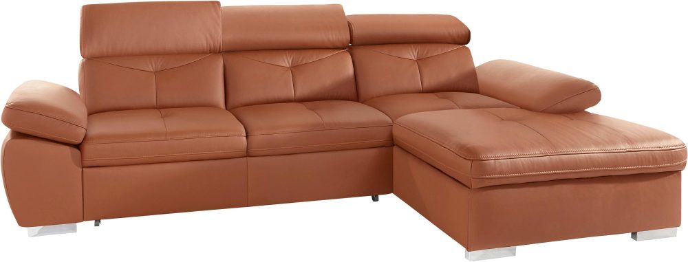 exxpo - sofa fashion Ecksofa, wahlweise mit Bettfunktion und Bettkasten