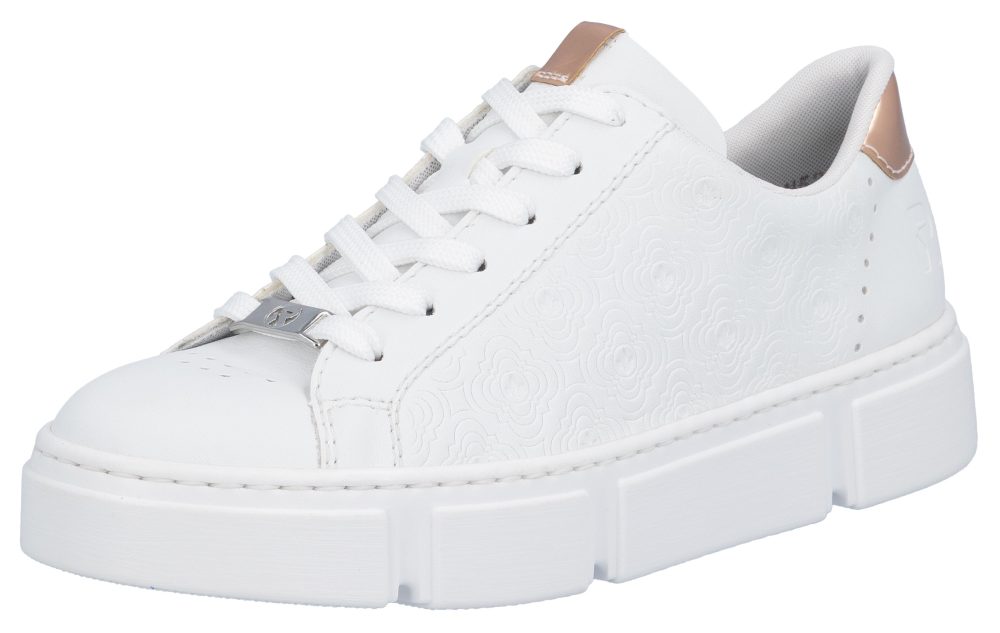 Rieker Plateausneaker, mit metallicfarbenen Akzenten