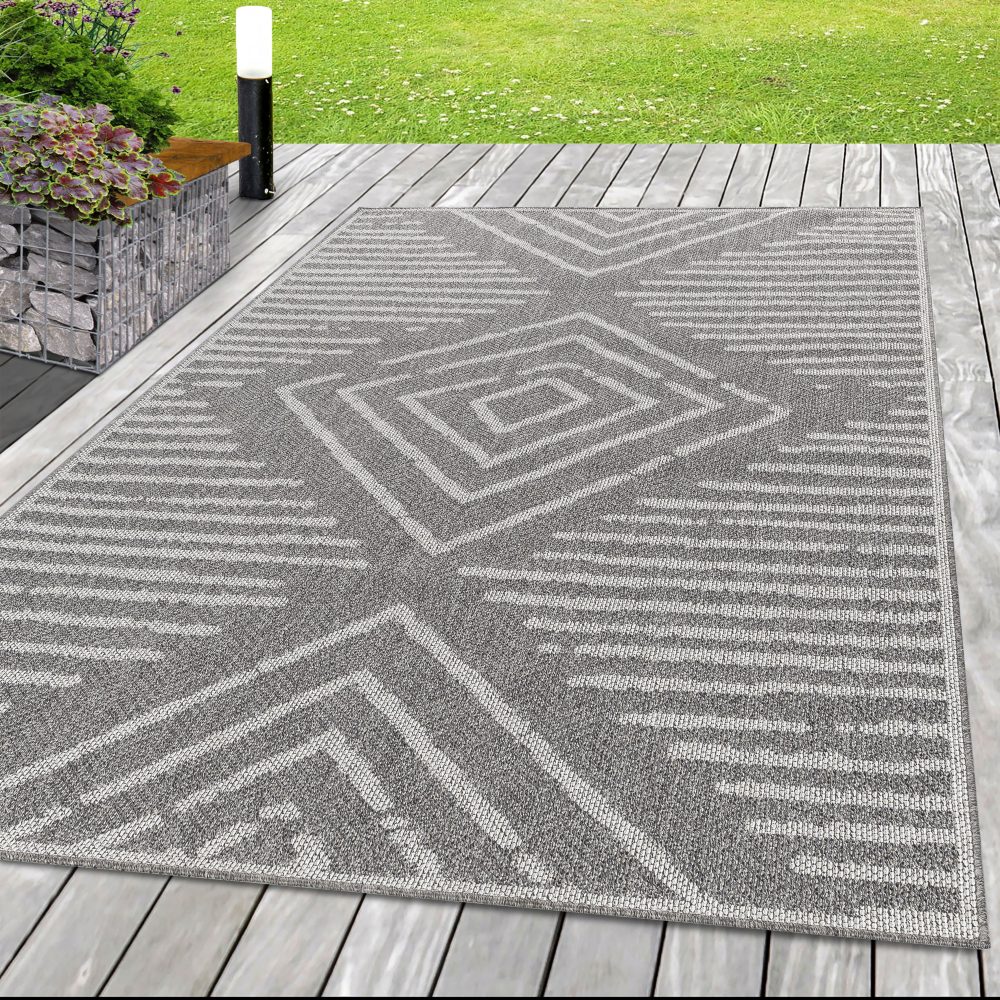 Ayyildiz Teppiche Teppich »ARUBA«, rechteckig, 6 mm Höhe, Pflegeleicht, Modern, In- und Outdoor geeignet