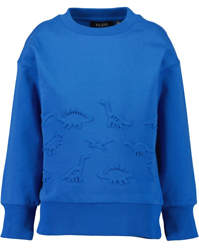 Blue Seven Sweatshirt, mit trendigen Dino-Prägungen - ein echter Hingucker!