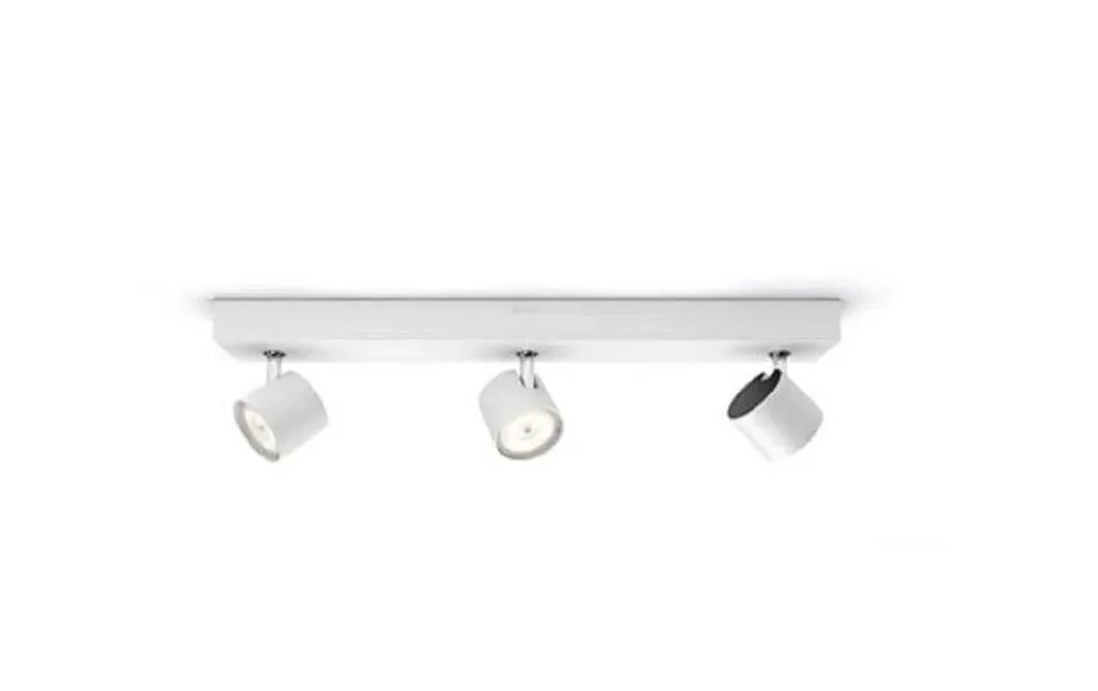 Philips LED Spot Star WarmGlow Weiss Metall | 13.5 W | 3 × 500 lm