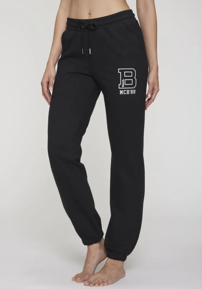 Bench. Loungewear Jogginghose mit seitlichen Taschen und Logoprint, Loungewear