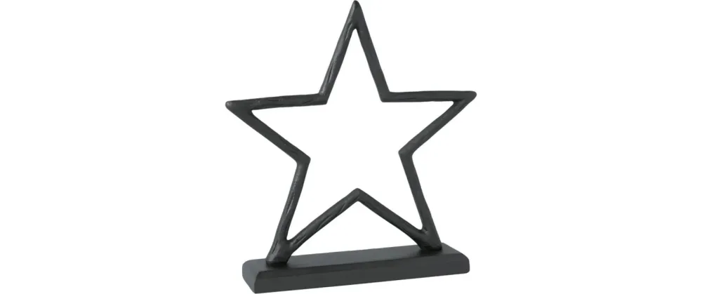 Villeroy & Boch - Stern Christmas Chic, One Size, Schwarz