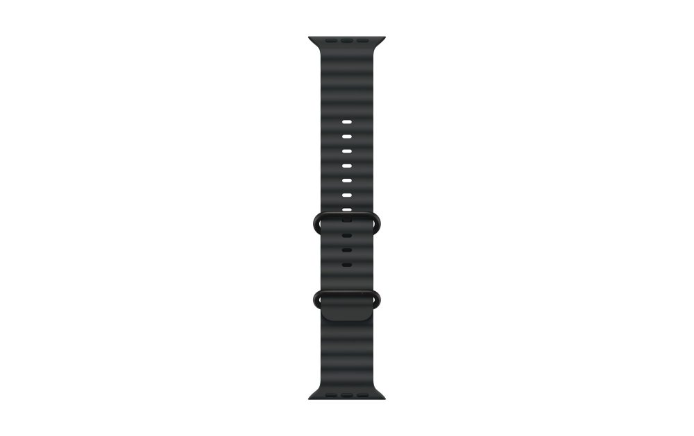 Apple 49mm Navy Ocean Band Black Titanium Finish Zubehör Smartwatch ?
