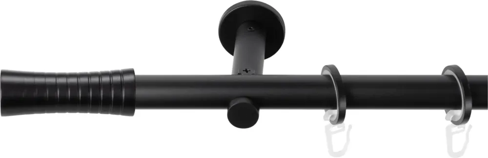 SN DECO GROUP Gardinenstange Ø 19 mm 1 läufig-läufig Fixmass;kürzbar