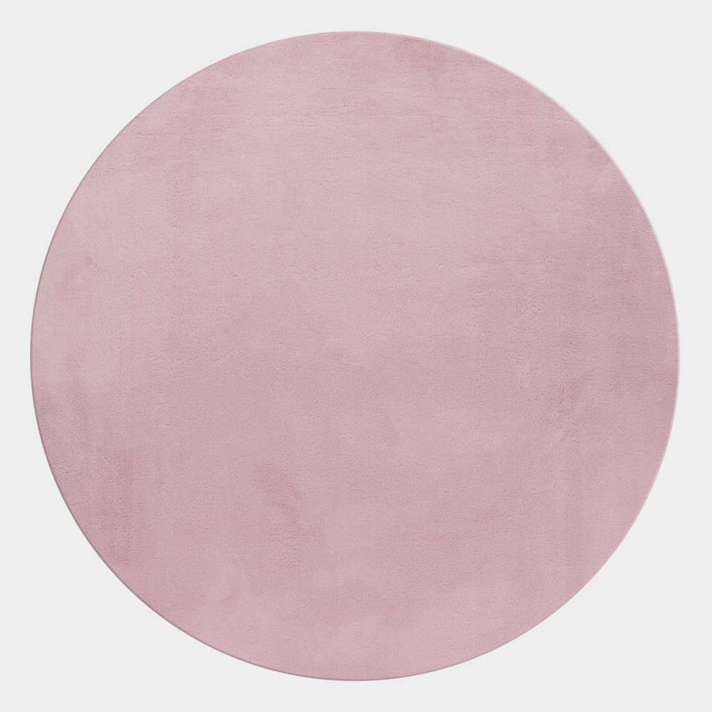 Ayyildiz Teppiche Hochflor-Teppich »POUFFY 5100«, rund, Besonders weich / Softfllor / waschbar