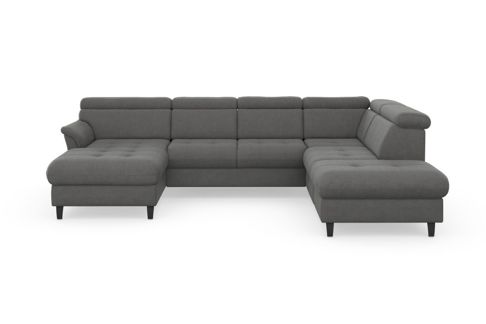 sit&more Wohnlandschaft, inklusive Kopfteilverstellung, wahlweise mit Bettfunktion und Bettkasten