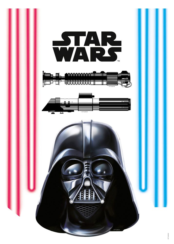KOMAR Packung: Wandtattoo »Darth Vader«, 8-teilig