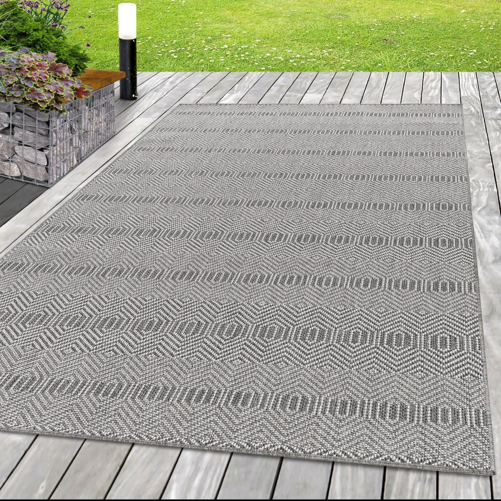 Ayyildiz Teppiche Teppich »ARUBA«, rechteckig, Pflegeleicht, Modern, In- und Outdoor geeignet