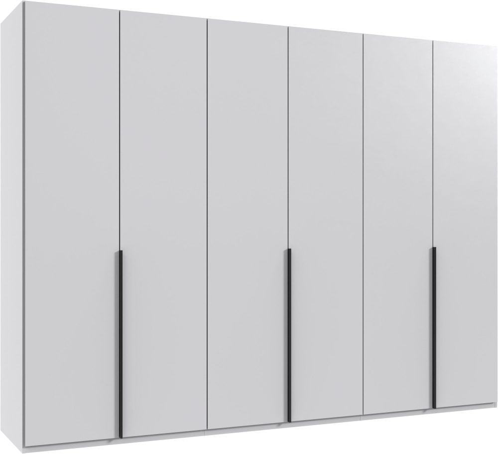 Wimex Kleiderschrank »Mugano,in 8 Breiten,3 Höhen,2 Tiefen, viele Farben, Made in Germany«, (in Basic oder Premium Ausstattung mit 2 weiteren Einlegeböden), mit langen oder kurzen Griffen aus Metall, mit oder ohne Spiegel