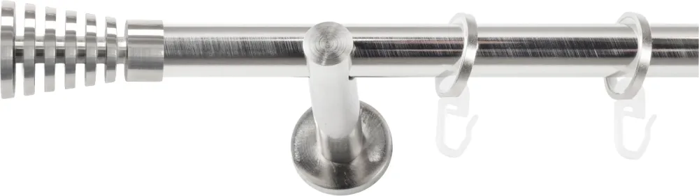 SN DECO GROUP Gardinenstange Ø 19 mm 1 läufig-läufig Fixmass;kürzbar