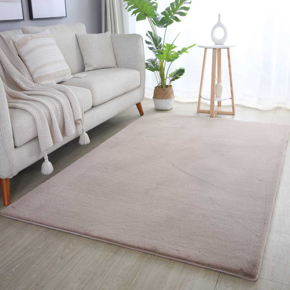 Ayyildiz Teppiche Hochflor-Teppich »POUFFY 5100«, rechteckig, Besonders weich / Softfllor / waschbar