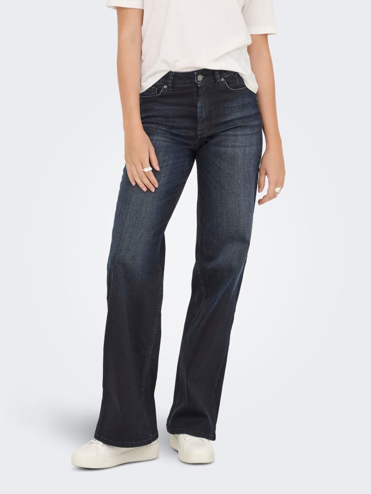 ONLY High-waist-Jeans »ONLMADISON BLUSH HW WD COAT DNM REA6NOOS«