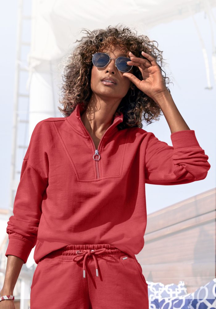 H.I.S Sweatshirt, im maritimen Stil