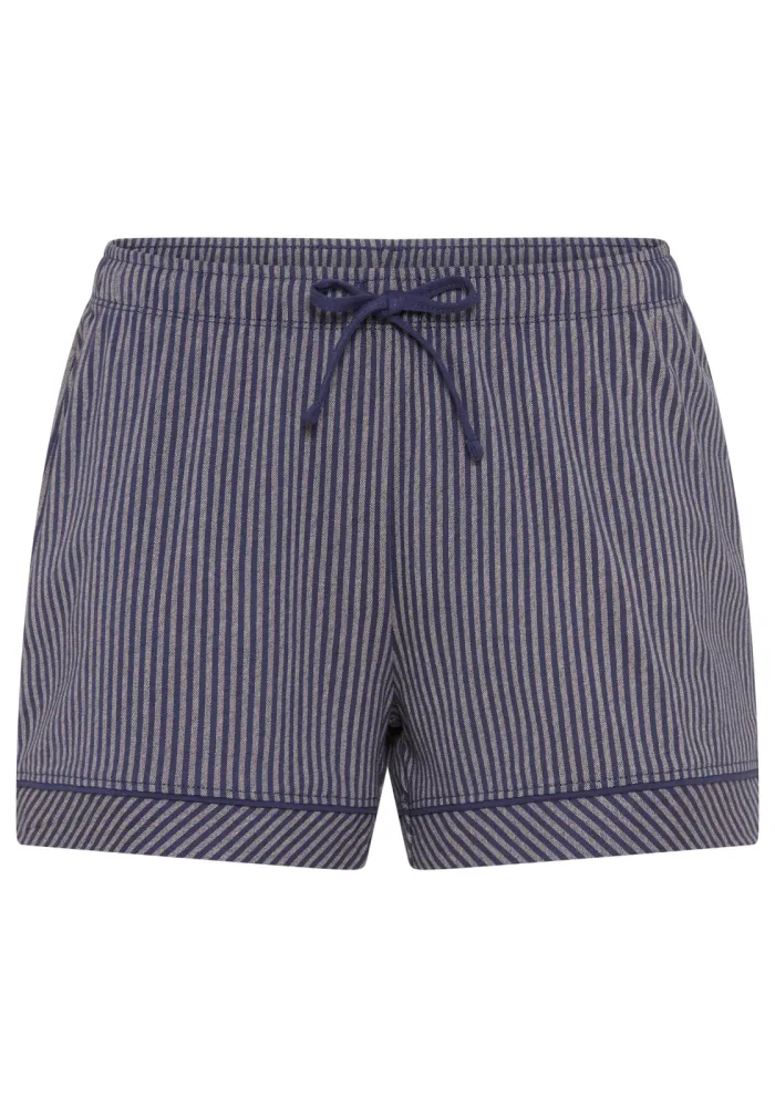 s.Oliver Pyjamashorts Mit Kontrastpaspel-Abschlüssen