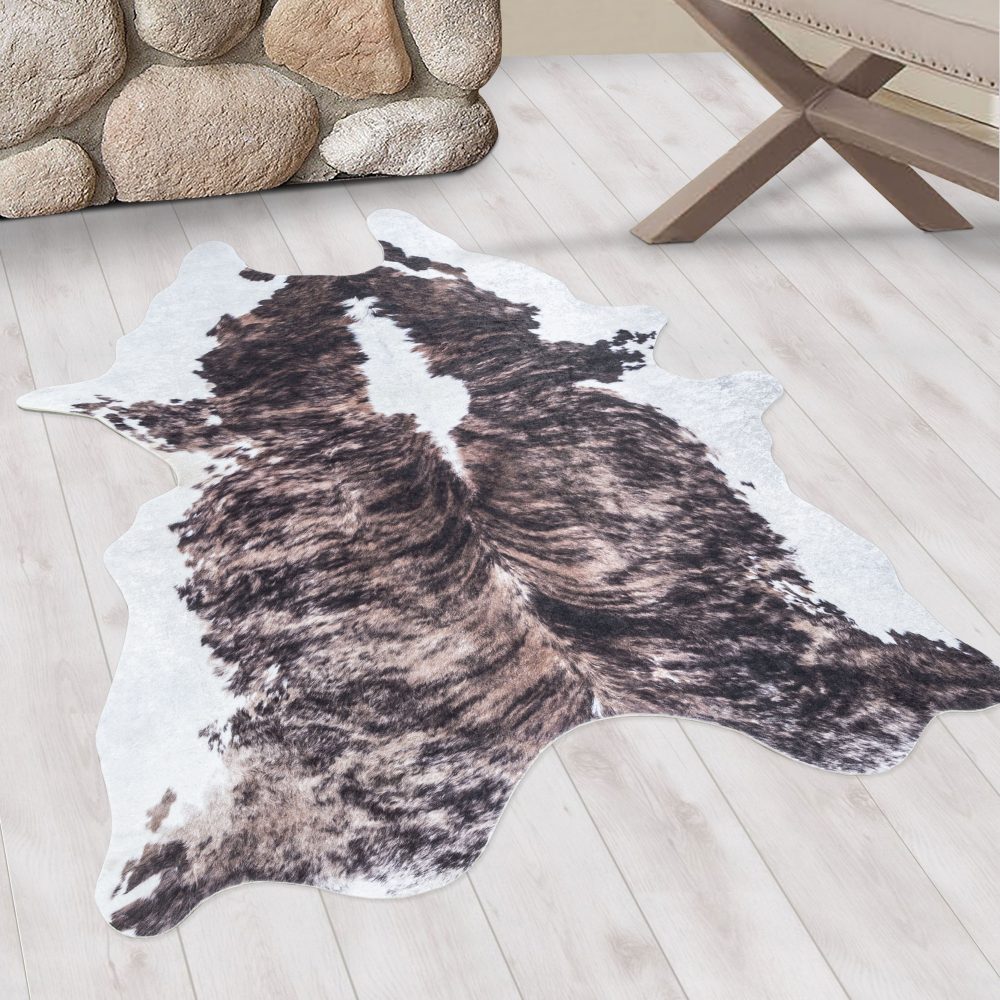 Ayyildiz Teppiche Teppich »ETOSHA«, rechteckig, 6 mm Höhe, Pflegeleicht / Moderner Fell Look
