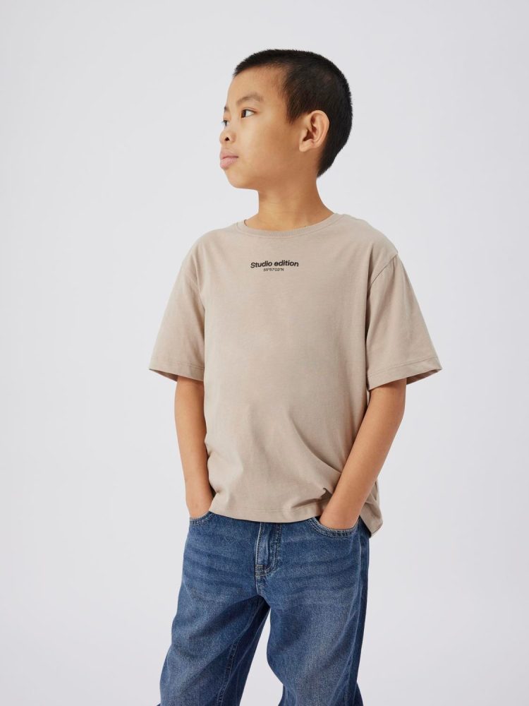 Name It T-Shirt »NKMBRODY SS NREG TOP NOOS«