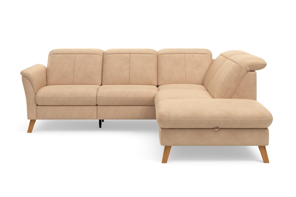 sit&more Ecksofa »Romero«, wahlweise mit oder ohne TV-Funktion, Bettfunktion, Bettkasten