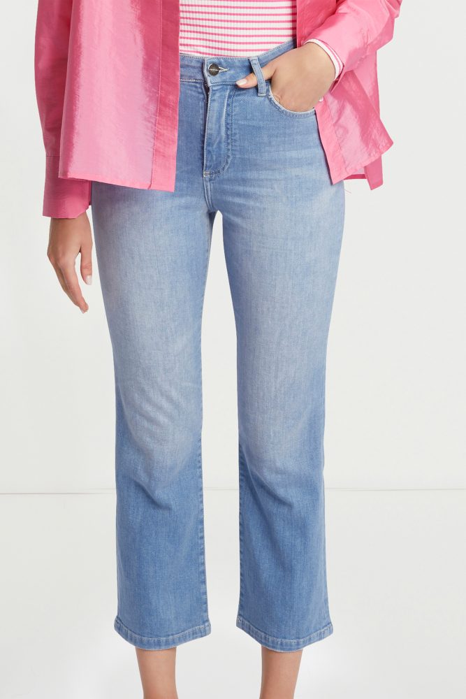 RICHROYAL 7/8-Jeans leicht gewaschene Optik, verkürzte Form