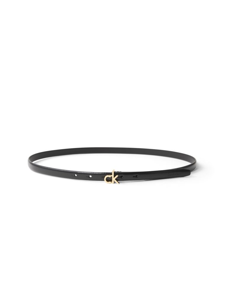 Calvin Klein Ledergürtel »CK BUCKLE SKINNY BELT 15MM«
