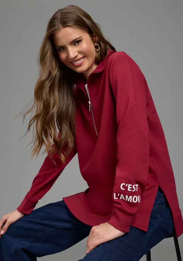 Laura Scott Longsweatshirt, in grossen Grössen verfügbar
