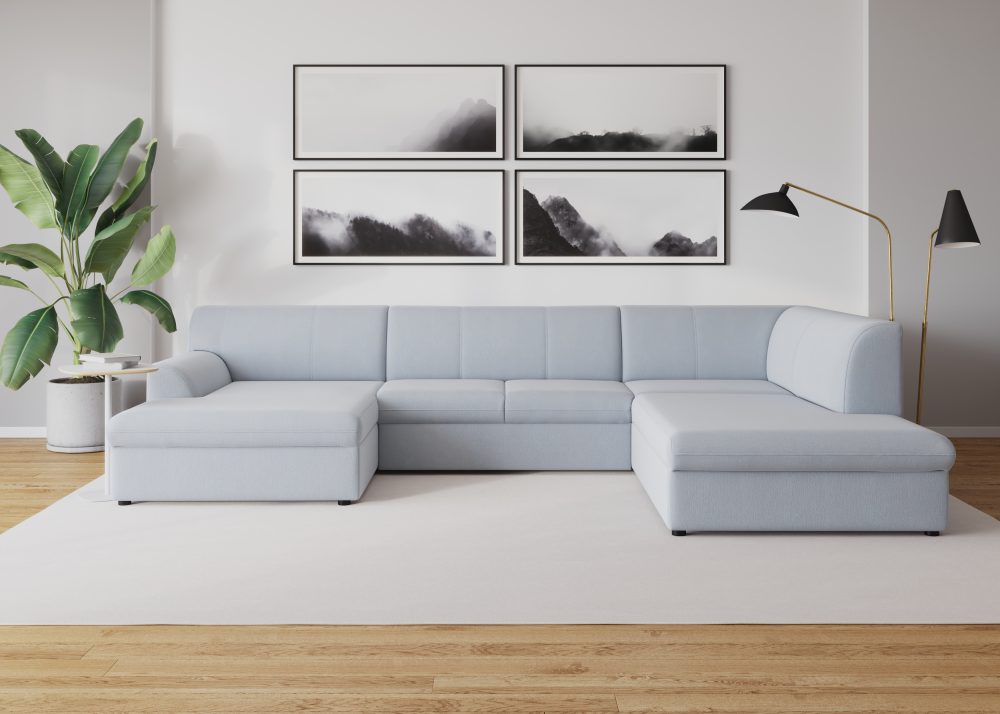 DOMO collection Wohnlandschaft »Topper«, wahlweise mit Bettfunktion