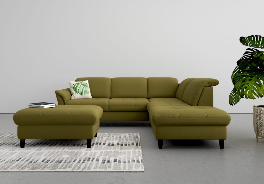 sit&more Ecksofa, wahlweise mit Kopfteilverstellung, Bettfunktion und Stauraum