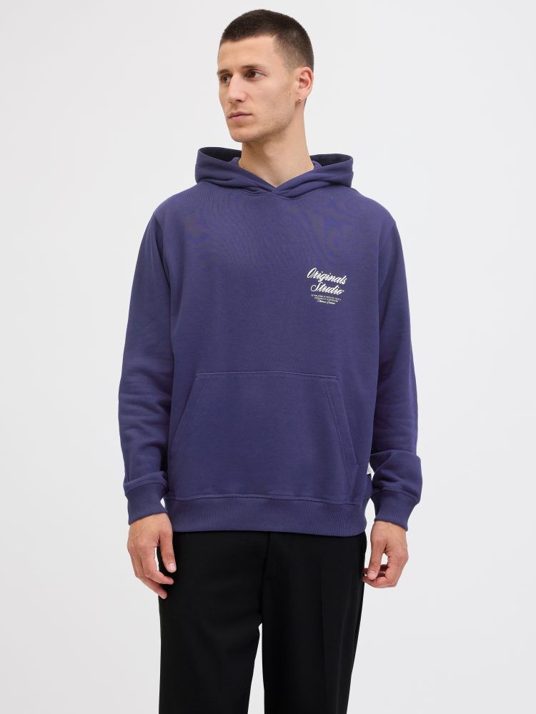 Jack & Jones Kapuzensweatshirt »JORNORREBRO TYPO BACK SWEAT HOOD SN«