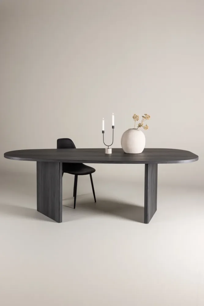 Venture Home Esstisch Esszimmertisch, MDF, oval, gesellig, einladend, modern