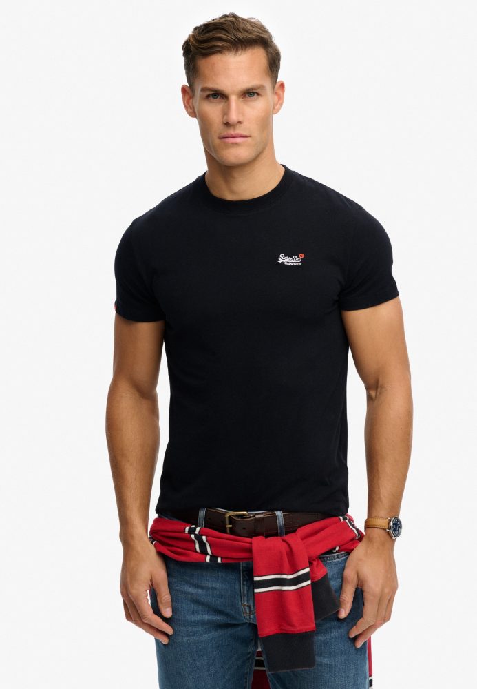 Superdry Rundhalsshirt »ESSENTIAL CONTRAST EMB TEE«