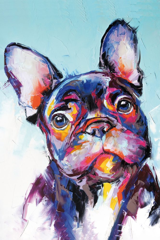 Bönninghoff Leinwandbild, Hund, (1 St.)