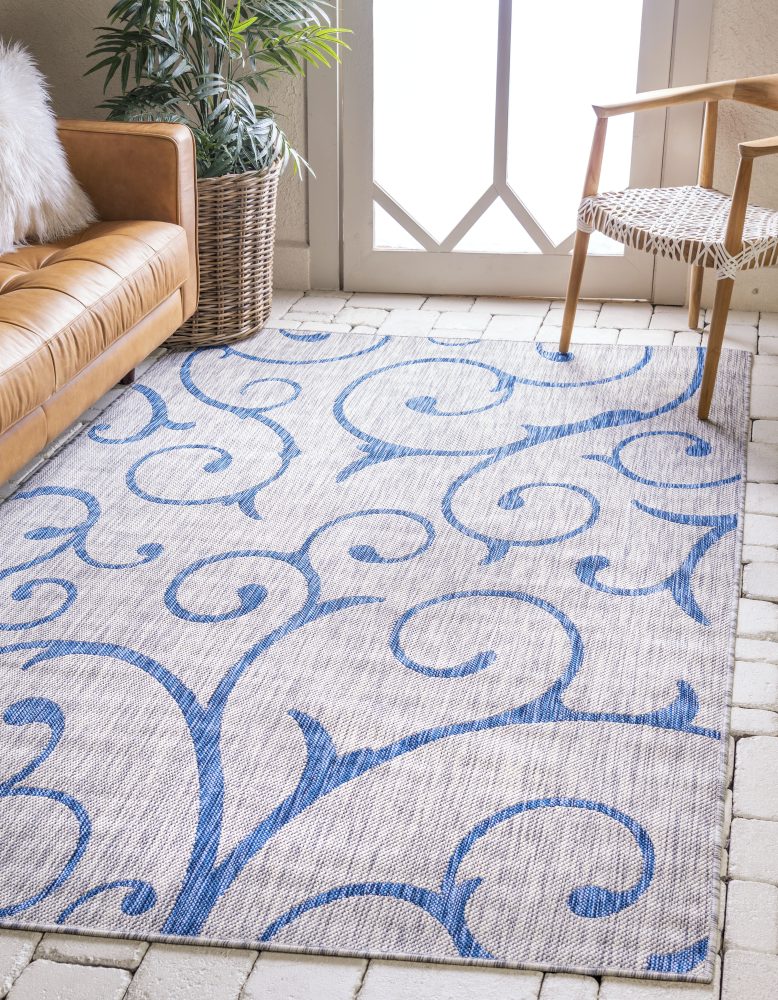 Myflair Möbel & Accessoires Teppich »Outdoor Beauties«, rechteckig, 4 mm Höhe, In- und Outdoor geeignet, ideal im Wohnzimmer & Schlafzimmer