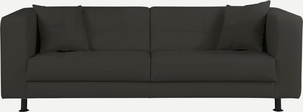 INOSIGN 3-Sitzer »Bengo«, mit Steppung im Sitz- und Rückenbereich, incl. Zierkissen