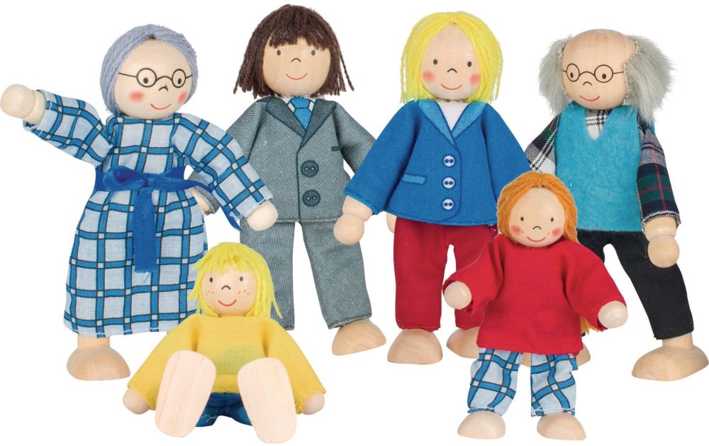 Goki Biege Puppe City Familie, Puppenreihe