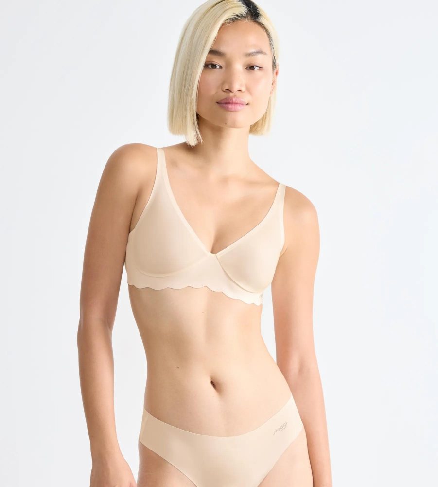 Sloggi - Zero Microfibre Soft Bra, für Damen, Light Beige, Größe M