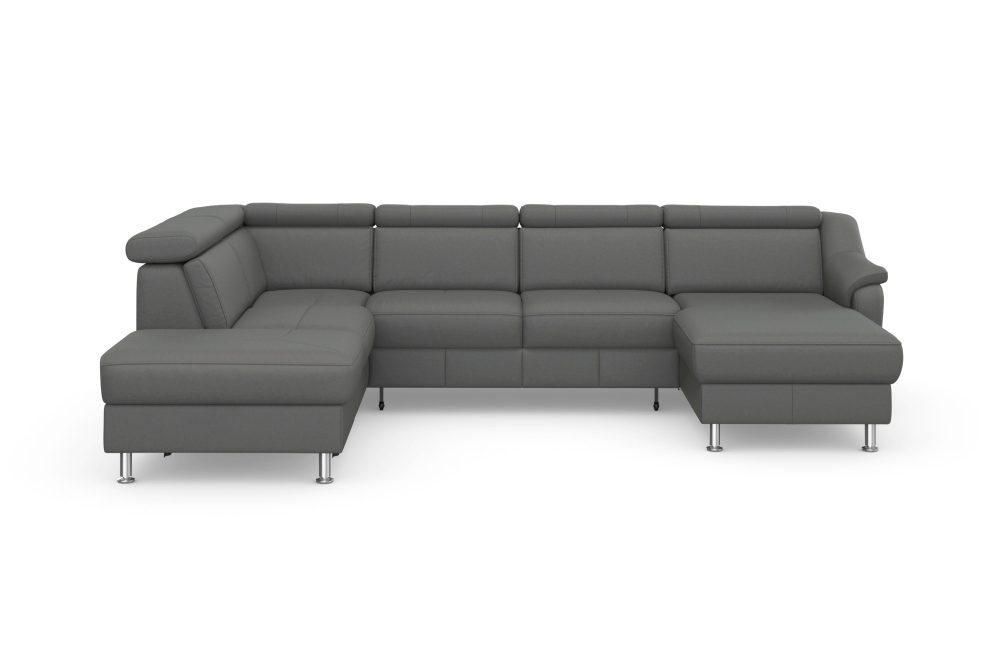 sit&more Wohnlandschaft »Freetown«, inklusive Kopfteilverstellung und komfortablem Federkern, wahlweise mit Bettfunktion und Stauraum