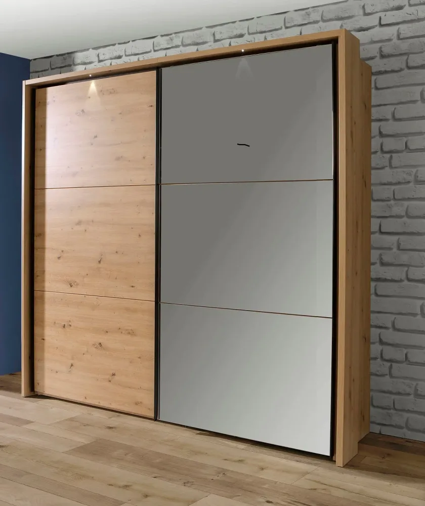 Schrank TRONDHEIM artisan eiche 2 Türen